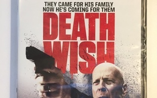 Death Wish (4K Ultra HD + Blu-ray) Ohjaus: Eli Roth (UUSI)