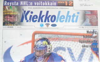 Kiekkolehti Nro 22/2000 (10.1)