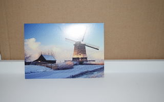 postikortti tuulimylly