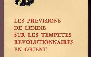 Les previsions de Lenine sur les tempetes revolutionnaires e