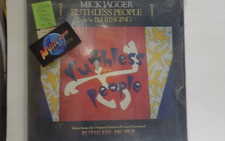 MICK JAGGER - RUTHLESS PEOPLE EX+/EX+ LP EU-86