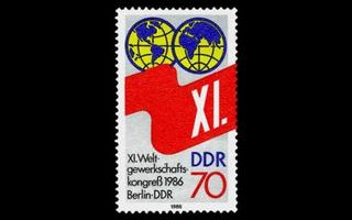 DDR 3049 ** Tiedekongressi (1986)