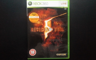 Xbox360: Resident Evil 5 peli (2008)