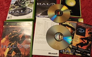 Xbox halo 1 ja 2