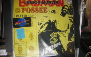 JUNIOR MURVIN - BAD MAN POSSE LP  1ST UK-82  EX+/M-