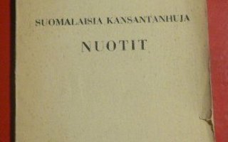 Asko Pulkkinen : Suomalaisia kansantanhuja NUOTIT