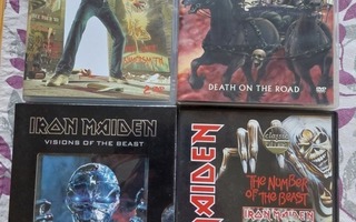 Iron Maiden dvd:t