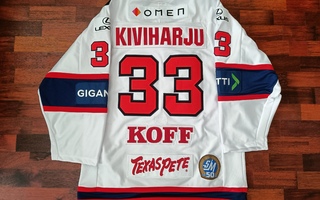 Aron Kiviharju HIFK 24-25 game worn -pelipaita