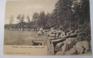 VANHA Postikortti Kotka Ennen 1905