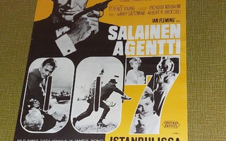 Vanha elokuvajuliste: Salainen agentti 007 Istanbulissa