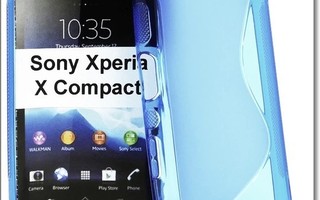 Sony Xperia X Compact  - Sininen geeli-suojakuori #22440