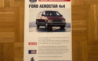 Esite Ford Aerostar 4x4, noin 1991