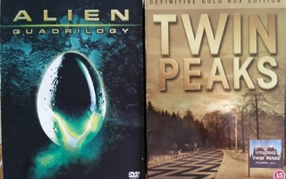 Twin Peaks-ja Alien Quadrilogy  -DVD