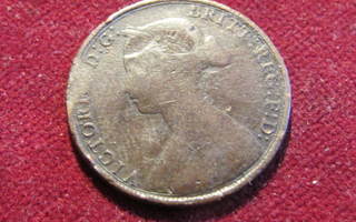 1/2 penny 1861 Iso-Britannia-Great Britain