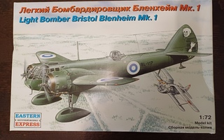 Pienois rakennussarja BRISTOL BLENHEIM MK1(HUOM! Lue seloste