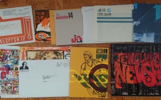 Pearl Jam Fan Club 10C newsletters: 12-15, 17-19, 23-24