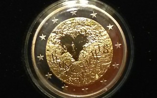 Suomi 2 € 2008 Proof, Ihmisoikeuksien yleimaailm. jul. 60 v