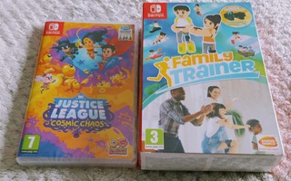 Justice League ja Family Trainer Nintendo Switch