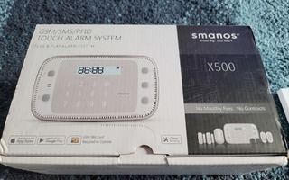 Smanos X500 hälytysjärjestelmä (GSM, SMS, RFID)