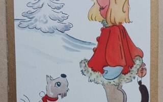 Brita Nyström: Tytöllä on lahja koiralle - piilossa, ei p.