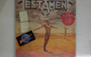 TESTAMENT - PRACTICE WHAT YOU PREACH EX+/EX+ LP + POSTERI