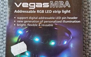 Akasa Vegas MBA Addressable RGB LED-valonauha, 60cm