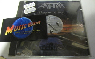 ANTHRAX - PERSISTENCE OF TIME CD KOLMELLA NIMMARILLA