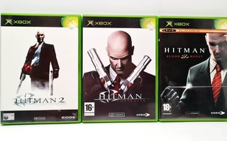 Xbox - 3kpl Hitman pelejä