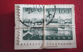 Suomi postimerkit sokeripalassa, paljon.