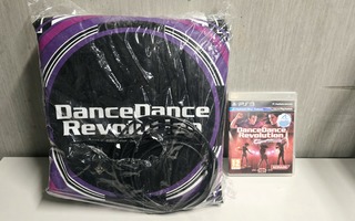 PS3 - Dance Dance Revolution matto + New Moves peli