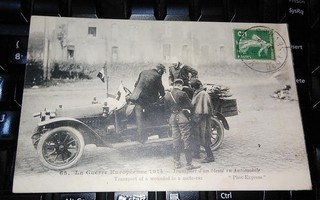 Sotilaskulkuneuvo Vanha Auto v.1915 PK19 ALE!