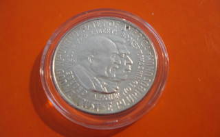 USA half dollar hopeaa - 1951