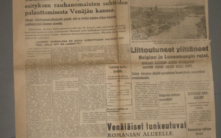 Sanomalehti Karjalan Maa 3.9.1944