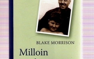 Blake Morrison: Milloin näitkään isäsi viimeksi? (muist.)