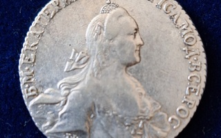 Catherine II 1766 russia silver