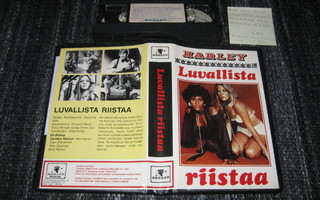 Luvallista Riistaa-VHS (FIx, Harley Video, Eksploitaatiota)
