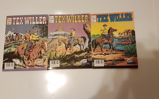 Tex Willer sarjakuva taskukirjoja 1990-luku
