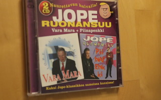 2CD Jope Ruonansuu : Vara Mara +  Piinapenkki