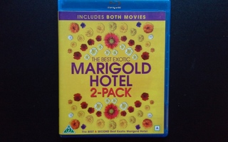 Blu-ray: Marigold Hotel 2-Pack. 2x DVD (2012, 2015)