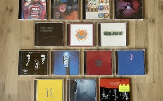 King Crimson CD -kokoelma, 14 x CD’s