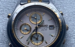 SEIKO CHRONOGRAPH SQ50 MIESTEN KELLO