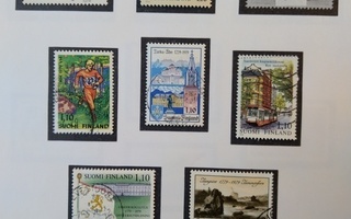 1979 Suomi postimerkki 9 kpl