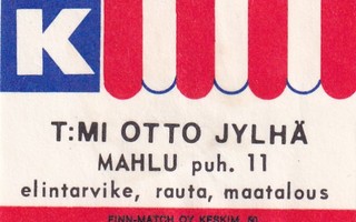 Mahlu, T;mi Otto Jylhä    .     b410