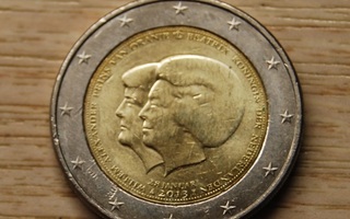 Alankomaat 2013 2 € Double Portrait