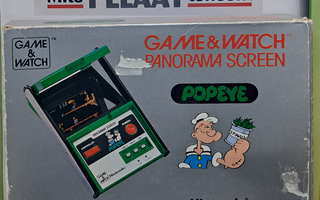 Popeye - Panorama Screen (Boxed) Game & Watch (K