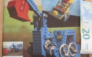 VANHA Lego 8888 Kirja SUomen Markkinoille 1980