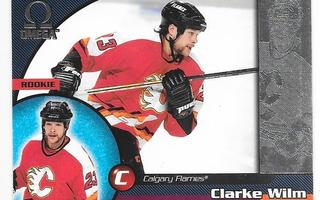 1998-99 Pacific Omega #37 Clarke Wilm Calgary Flames RC