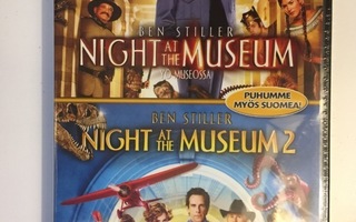 Yö museossa 1 ja 2 (DVD) Ben Stiller (UUSI MUOVEISSA!)