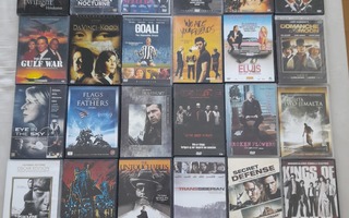 DVD ja Blu Ray elokuvia 63 kpl loistava kokoelma