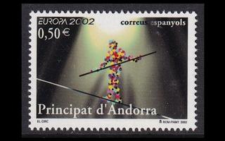 Andorra Sp 290 ** Europa sirkus (2002)